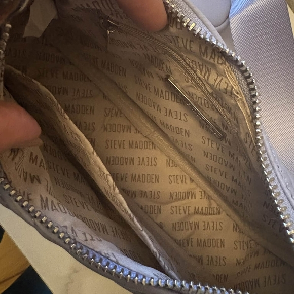 Steve Madden Pastel Violet Shoulder & Crossbody Bag & Coin Purse Set - NWT - Picture 10 of 13